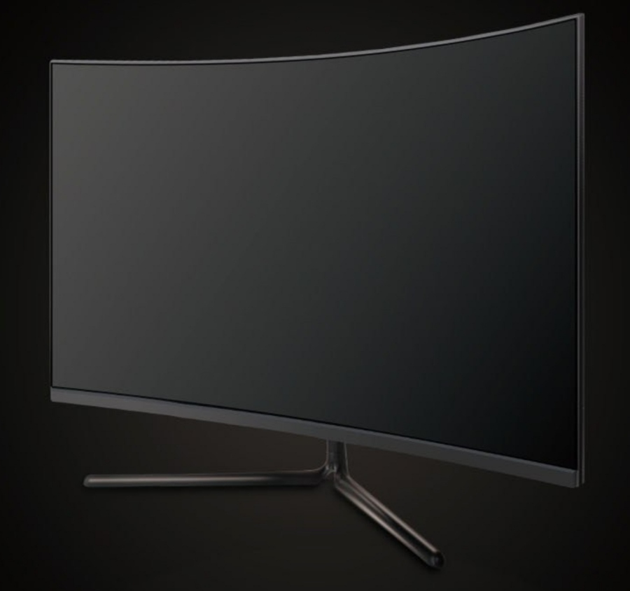 곡률 커브드 모니터