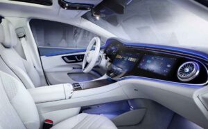 메르세데스 벤츠 EQS 실내 사진