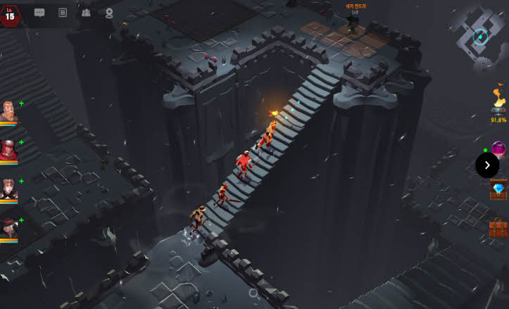 심심할때 모바일 RPG 게임 인간 혹은 뱀파이어