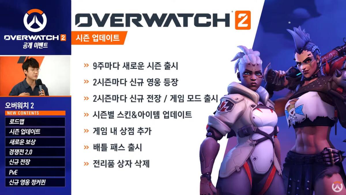 오버워치 2 출시일, 가격, 새롭게 공개된 게임정보 소개!