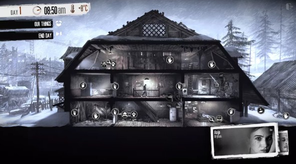 디스 워 오브 마인의 인게임 이미지이다.