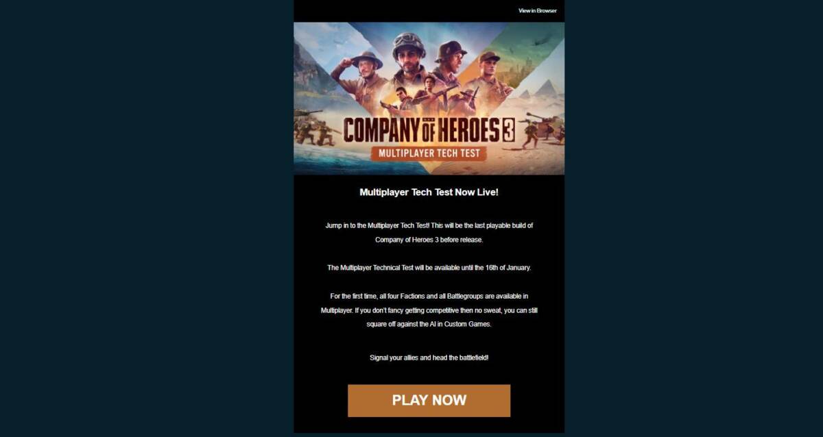 컴퍼니 오브 히어로즈 3 