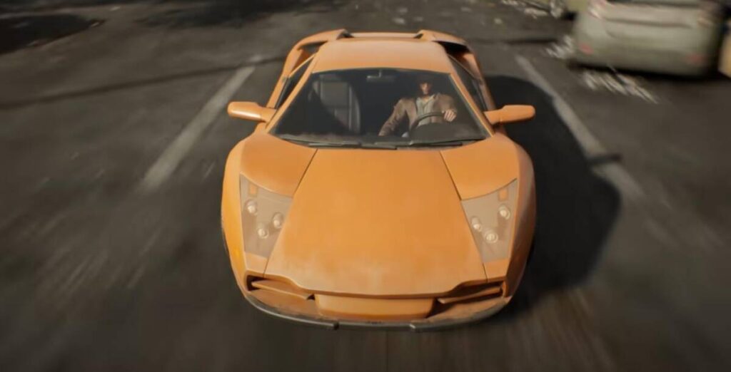 사기 게임 맞나요 더 데이 비포 트레일러 속 스포츠카 질주 장면