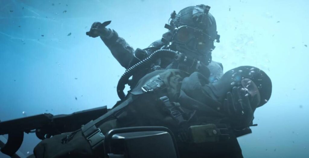 콜 오브 듀티 모던워페어3 수중 침투
