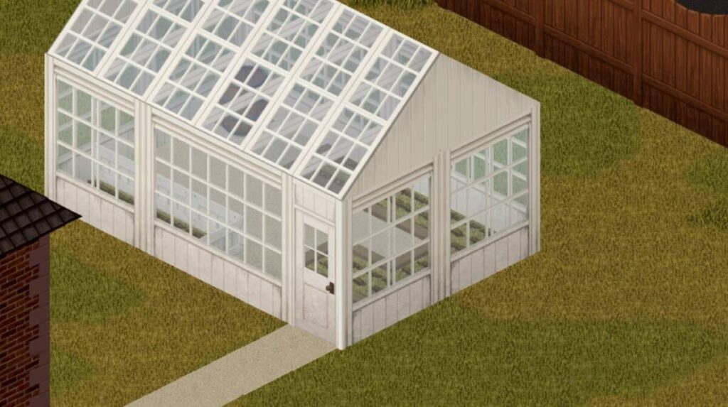 프로젝트 좀보이드 모드 추천 그린하우스 빌딩 세트