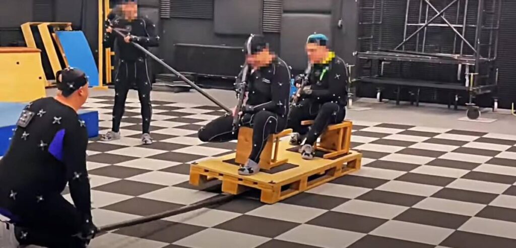 게임 레디 오어 낫 모션 캡쳐 개발 모습