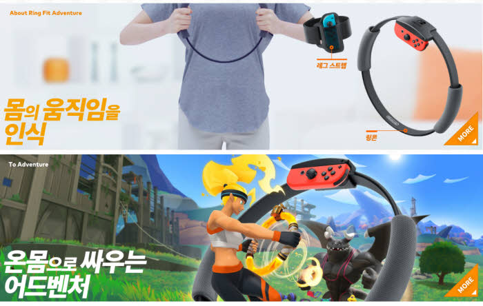 닌텐도 스위치 추천 링피트 어드벤쳐