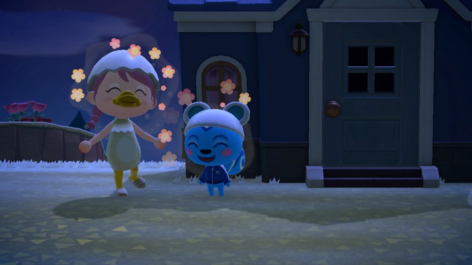 모동숲 주민 스크린샷