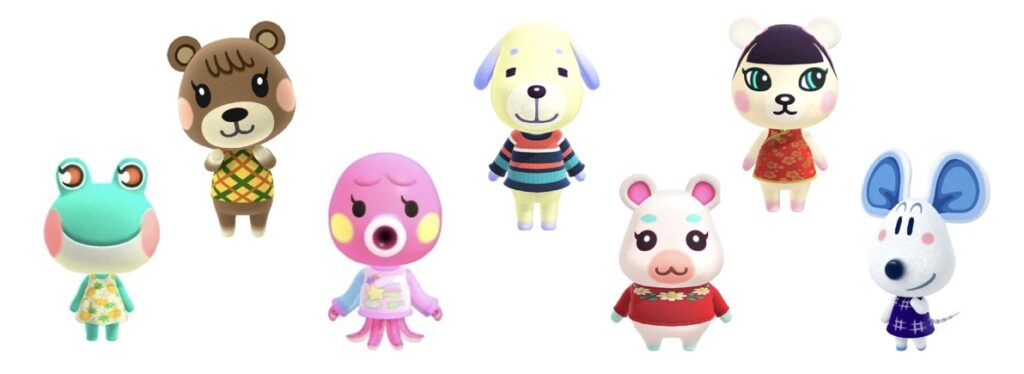 모동숲 친절 인기주민