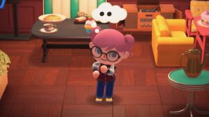 모동숲 성숙 주민에게 얻을 수 있는 리액션 '고민'