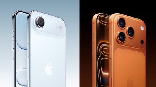 아이폰 17 에어 아이폰 17 프로 이미지