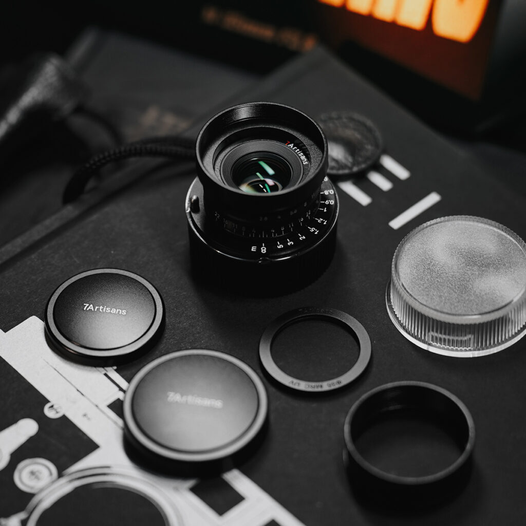 7Artisans 35mm F2.8 다양한 부속품