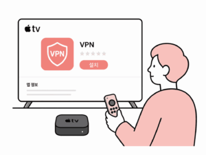 애플TV VPN 설치 사용법